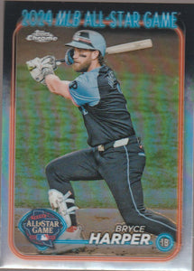 2024 Topps Chrome Update Series All-Star Game Bryce Harper #ASGC-11