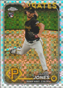 2024 Topps Chrome Update Series X-Fractor Jared Jones #USC43 RC