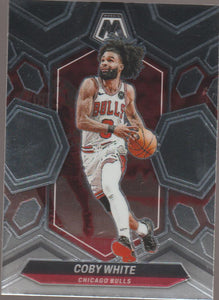2023-24 Panini Mosaic Coby White #106