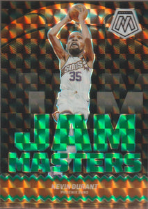 2023-24 Panini Mosaic Jam Masters Green Mosaic Prizm Kevin Durant #8