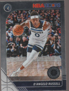 2019-20 Panini NBA Hoops Premium Stock D'Angelo Russell #18