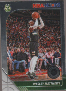 2019-20 Panini NBA Hoops Premium Stock Wesley Matthews #75