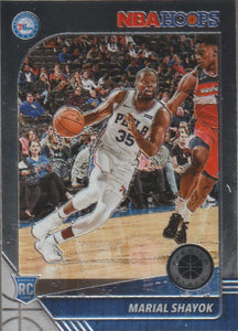 2019-20 Panini NBA Hoops Premium Stock Marial Shayok #252 RC