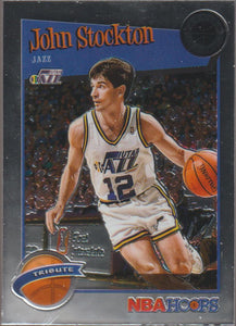 2019-20 Panini NBA Hoops Premium Stock John Stockton #292