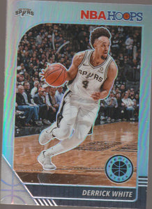 2019-20 Panini NBA Hoops Premium Stock Silver Prizm Derrick White #176