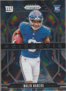 2024 Panini Prizm Prizmatic Malik Nabers #13 RC