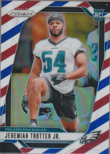 2024 Panini Prizm Red White Blue Jeremiah Trotter Jr. #349 RC