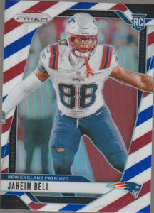 2024 Panini Prizm Red White Blue Jaheim Bell #337 RC