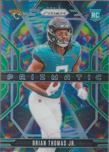 2024 Panini Prizm Prizmatic Green Brian Thomas Jr. #19 RC