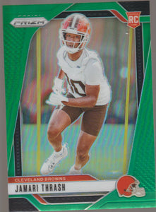 2024 Panini Prizm Green Prizm Jamari Thrash #340 RC