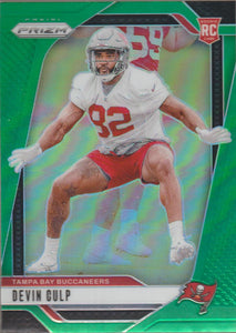 2024 Panini Prizm Green Prizm Devin Culp #326 RC