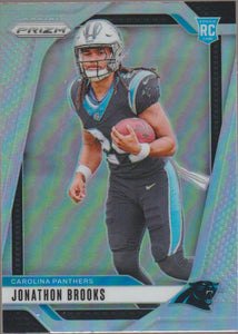 2024 Panini Prizm Silver Prizm Jonathan Brooks #357 RC