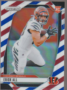 2024 Panini Prizm Red White Blue Erick All #333 RC