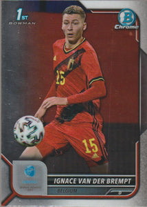 2022 Bowman Chrome UEFA Under 21 Ignace Van Der Brempt #7