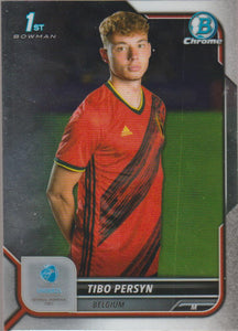 2022 Bowman Chrome UEFA Under 21 Tibo Persyn #6