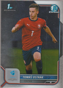 2022 Bowman Chrome UEFA Under 21 Tomas Ostrak #12