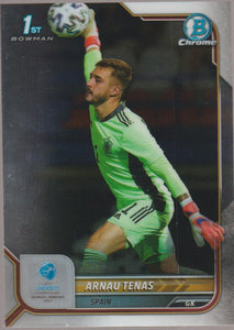 2022 Bowman Chrome UEFA Under 21 Arnau Tenas #21