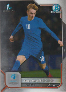 2022 Bowman Chrome UEFA Under 21 Cole Palmer #10