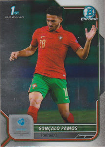 2022 Bowman Chrome UEFA Under 21 Goncalo Ramos #90