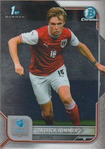 2022 Bowman Chrome UEFA Under 21 Patrick Wimmer #123