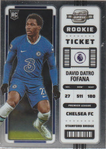 2022-23 Chronicles Premier League Contenders Optic David Fofana #293 RC