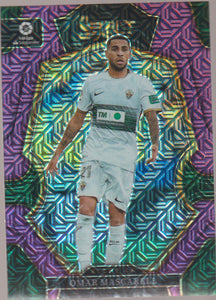 2022-23 Select La Liga Purple Mojo Prizm Omar Mascarell #126