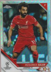 2021-22 Topps Chrome UCL Refractor Mohamed Salah #21