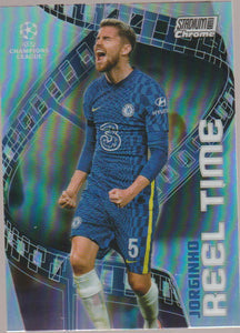 2021-22 Topps Stadium Club Chrome Reel Time Jorginho #RT-JOR