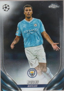 2023-24 Topps Chrome UEFA Club Competitions Rodri #75