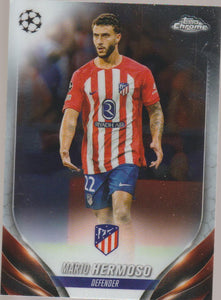 2023-24 Topps Chrome UEFA Club Competitions Mario Hermoso #106