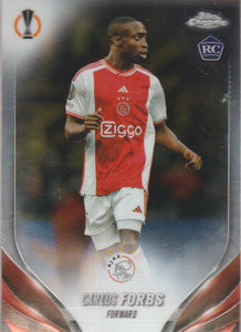 2023-24 Topps Chrome UEFA Club Competitions Carlos Forbs #90 RC