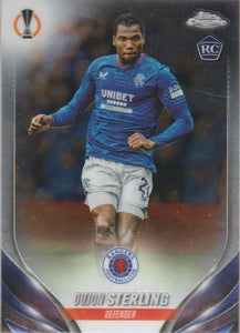 2023-24 Topps Chrome UEFA Club Competitions Dujon Sterling #95 RC