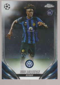 2023-24 Topps Chrome UEFA Club Competitions Yann Bisseck #120 RC