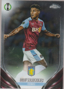 2023-24 Topps Chrome UEFA Club Competitions Ollie Watkins #107