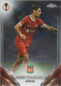 2023-24 Topps Chrome UEFA Club Competitions Dominik Szoboszlai #119