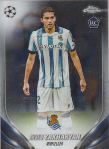 2023-24 Topps Chrome UEFA Club Competitions Arsen Zakharyan #141 RC