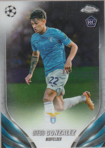 2023-24 Topps Chrome UEFA Club Competitions Diego Gonzalez #125 RC
