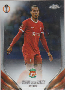 2023-24 Topps Chrome UEFA Club Competitions Virgil Van Dijk #132