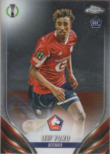 2023-24 Topps Chrome UEFA Club Competitions Leny Yoro #154 RC