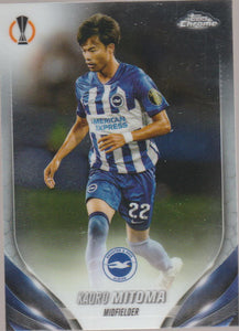 2023-24 Topps Chrome UEFA Club Competitions Kaoru Mitoma #169