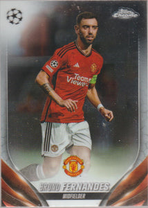 2023-24 Topps Chrome UEFA Club Competitions Bruno Fernandes #178