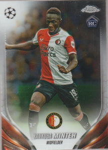 2023-24 Topps Chrome UEFA Club Competitions Yankuba Minteh #165 RC