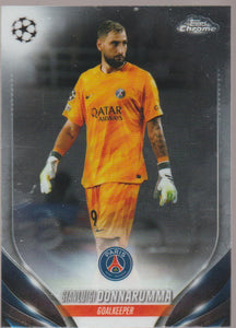 2023-24 Topps Chrome UEFA Club Competitions Gianluigi Donnarumma #181