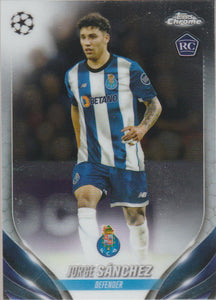 2023-24 Topps Chrome UEFA Club Competitions Jorge Sanchez #198 RC