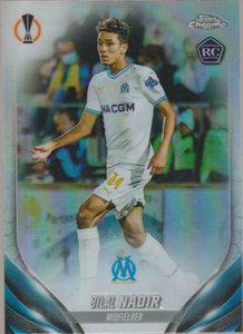 2023-24 Topps Chrome UEFA Club Competitions Refractor Bilal Nadir #77 RC