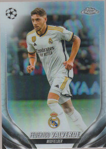 2023-24 Topps Chrome UEFA Club Competitions Refractor Federico Valverde #99