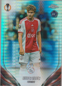 2023-24 Topps Chrome UEFA Club Competitions Prism Refractor Mika Godts #121 RC