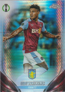 2023-24 Topps Chrome UEFA Club Competitions Prism Refractor Ollie Watkins #107