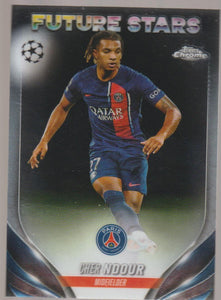 2023-24 Topps Chrome UEFA Club Competitions Future Stars Cher Ndour #7