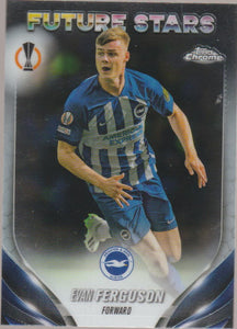 2023-24 Topps Chrome UEFA Club Competitions Future Stars Evan Ferguson #1